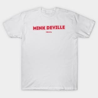 Mink DeVille, Cabretta T-Shirt